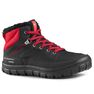 QUECHUA - Sh100 warm jr laceup mid-height snow hiking boots - black QUECHUA - Sh100 warm jr laceup mid-height snow hiking boots - black