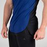 DOMYOS - Medium Weight Training Chest Day T-Shirt, Midnight Indigo DOMYOS - Medium Weight Training Chest Day T-Shirt, Midnight Indigo