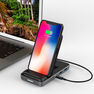 HYPER - HYPER HyperDrive 7.5W Wireless Charger USB-C Hub Charger HYPER - HYPER HyperDrive 7.5W Wireless Charger USB-C Hub Charger