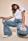 Missguided - Grey Playboy X Missguided Marl Varsity Polo Bodysuit Missguided - Grey Playboy X Missguided Marl Varsity Polo Bodysuit