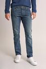 Salsa Jeans - Blue Lima tapered greencast jeans with light wear Salsa Jeans - Blue Lima tapered greencast jeans with light wear