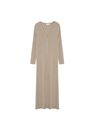 Mango - lt pastel grey Ribbed long cardigan Mango - lt pastel grey Ribbed long cardigan