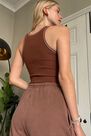 Urban Outfitters - Chocolate BDG Scoop Neck Vest Urban Outfitters - Chocolate BDG Scoop Neck Vest