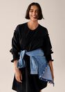 Mango - black Organic cotton puffed dress Mango - black Organic cotton puffed dress