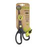 ONYX + GREEN - Onyx + Green Scissors 6.75 Inch Corn Plastic Handles ONYX + GREEN - Onyx + Green Scissors 6.75 Inch Corn Plastic Handles