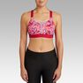 KALENJI - XS AB Comfort Running Bra Camo - Light Blue KALENJI - XS AB Comfort Running Bra Camo - Light Blue