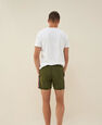 Salsa Jeans - Green Swimming shorts with side band Salsa Jeans - Green Swimming shorts with side band