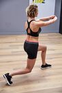 DOMYOS - Extra Large 100 Women's Fitness Cardio Training Shorts, Black DOMYOS - Extra Large 100 Women's Fitness Cardio Training Shorts, Black