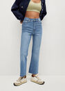 Mango - open blue Crop flared jeans Mango - open blue Crop flared jeans