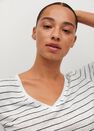 Mango - white 100% linen t-shirt Mango - white 100% linen t-shirt
