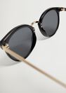 Mango - black Metal bridge sunglasses, Women Mango - black Metal bridge sunglasses, Women