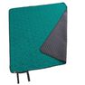 QUECHUA - Unique Size Camping and Hiking Blanket - 140 x 170 cm, Caribbean Green QUECHUA - Unique Size Camping and Hiking Blanket - 140 x 170 cm, Caribbean Green