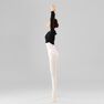 DOMYOS - 14-15 Years Girls' Ballet Wrap-Over Top, Candyfloss DOMYOS - 14-15 Years Girls' Ballet Wrap-Over Top, Candyfloss