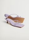 Mango - Lt-pastel purple Knots heel sandals Mango - Lt-pastel purple Knots heel sandals
