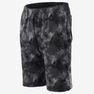 DOMYOS - 8-9Y S500 Boys' Gym Breathable Synthetic Shorts - Whale Grey DOMYOS - 8-9Y S500 Boys' Gym Breathable Synthetic Shorts - Whale Grey