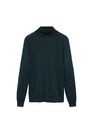 Mango - dark green 100% merino wool washable sweater Mango - dark green 100% merino wool washable sweater