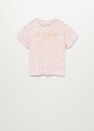 Mango - lt-pastel pink Printed message T-shirt Mango - lt-pastel pink Printed message T-shirt