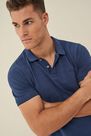 Salsa Jeans - Blue Regular fit cotton polo shirt Salsa Jeans - Blue Regular fit cotton polo shirt