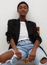 Mango - black Structured flowy suit jacket Mango - black Structured flowy suit jacket