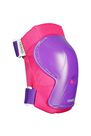 OXELO - Extra Small Kids' Set of Inline Skate Protectors Play, Magenta OXELO - Extra Small Kids' Set of Inline Skate Protectors Play, Magenta