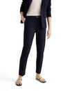 Mango - navy Belt suit trousers Mango - navy Belt suit trousers