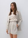 Reserved - Ladies` shorts - Beige Reserved - Ladies` shorts - Beige