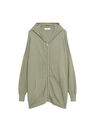 Mango - beige - khaki Hooded cotton cardigan Mango - beige - khaki Hooded cotton cardigan