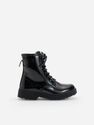 Reserved - Black Patent-leather ankle boots Reserved - Black Patent-leather ankle boots