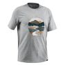 QUECHUA - XXL Techtil 100 Short-Sleeved Hiking T-Shirt - Mottled - Navy Blue QUECHUA - XXL Techtil 100 Short-Sleeved Hiking T-Shirt - Mottled - Navy Blue