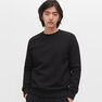 Reserved - Black Minimalist Style Sweatshirt, Men Reserved - Black Minimalist Style Sweatshirt, Men