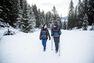 QUECHUA - Sh100 men’s warm mid blue snow hiking boots., EU 47 QUECHUA - Sh100 men’s warm mid blue snow hiking boots., EU 47