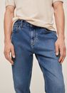 Mango - Open Blue Tapered-Fit Lyocell Tom Jeans, Men Mango - Open Blue Tapered-Fit Lyocell Tom Jeans, Men