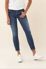Salsa Jeans - Blue Push Up Wonder capri jeans with colour studs Salsa Jeans - Blue Push Up Wonder capri jeans with colour studs