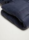 Mango - navy Hood quilted coat Mango - navy Hood quilted coat