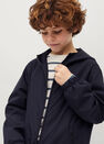 Mango - navy Hooded zip-up jacket Mango - navy Hooded zip-up jacket