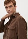 Mango - brown Regular fit corduroy overshirt Mango - brown Regular fit corduroy overshirt