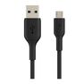 BELKIN - Belkin BoostCharge Braided Lightning Cable 1m Black BELKIN - Belkin BoostCharge Braided Lightning Cable 1m Black