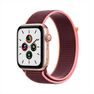 APPLE - Apple Watch SE GPS + Cellular 44mm Gold Aluminium Case with Plum Sport Loop APPLE - Apple Watch SE GPS + Cellular 44mm Gold Aluminium Case with Plum Sport Loop