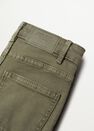 Mango - green Slim-fit cotton trousers Mango - green Slim-fit cotton trousers
