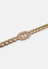 Missguided - Gold Look Linked Rings Pearl Surround Chain Necklace, Women Missguided - Gold Look Linked Rings Pearl Surround Chain Necklace, Women