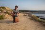 QUECHUA - XL Techtil 100 Short-Sleeved Hiking T-Shirt - Mottled - Hazelnut QUECHUA - XL Techtil 100 Short-Sleeved Hiking T-Shirt - Mottled - Hazelnut