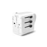 RAVPOWER - Ravpower 3 USB 30W White Universal Travel Adapter RAVPOWER - Ravpower 3 USB 30W White Universal Travel Adapter
