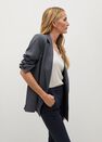 Mango - navy Crop skinny trousers Mango - navy Crop skinny trousers