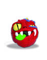 HUCH & FRIENDS - Mad Hedz Horncrusher Red Logical Toy HUCH & FRIENDS - Mad Hedz Horncrusher Red Logical Toy