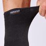 TARMAK - Soft 100 Unisex compression wrist support - black TARMAK - Soft 100 Unisex compression wrist support - black