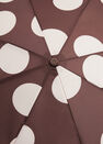Mango - dark red Polka-dot folding umbrella, Women Mango - dark red Polka-dot folding umbrella, Women