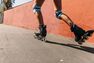 OXELO - EU 35-38 Fit 5 Kids' Inline Fitness Skates, Fluo Pale Peach OXELO - EU 35-38 Fit 5 Kids' Inline Fitness Skates, Fluo Pale Peach
