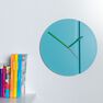 BLOCK - Block Origami Wall Clock Pleat Fold Blue BLOCK - Block Origami Wall Clock Pleat Fold Blue