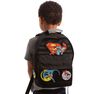 FABRIC FLAVOURS - Fabric Flavours DC Comics Badgeables Unisex Black Backpack FABRIC FLAVOURS - Fabric Flavours DC Comics Badgeables Unisex Black Backpack