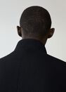 Mango - black Tailored wool-blend overcoat Mango - black Tailored wool-blend overcoat